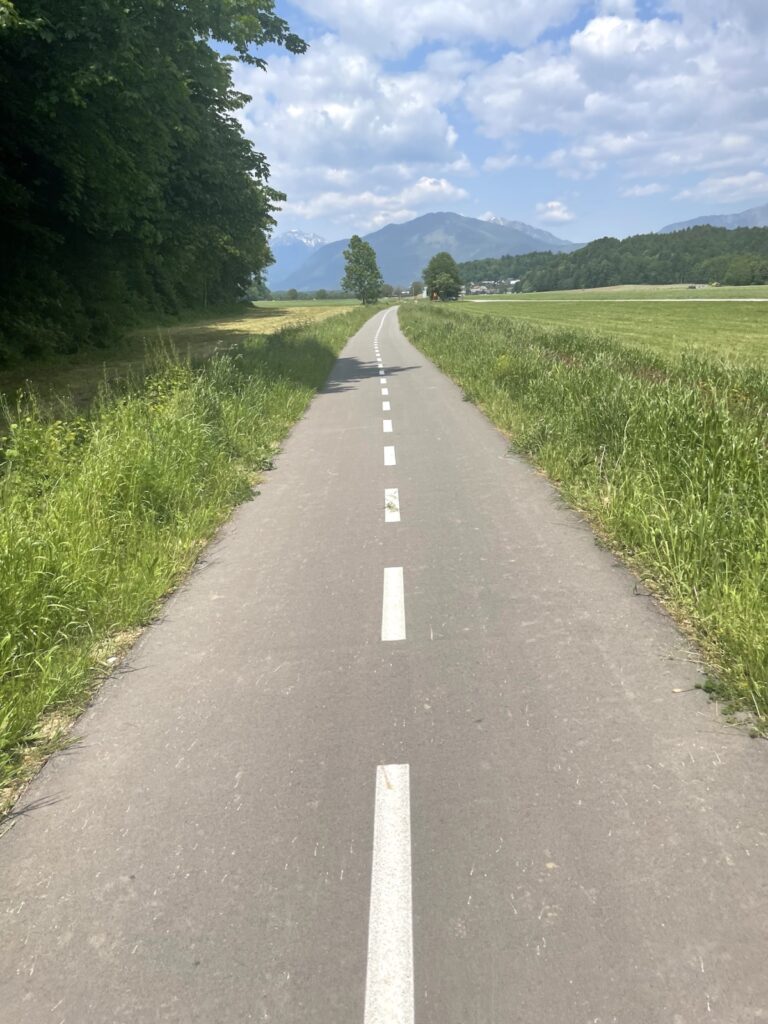 Велодорожка в Словении