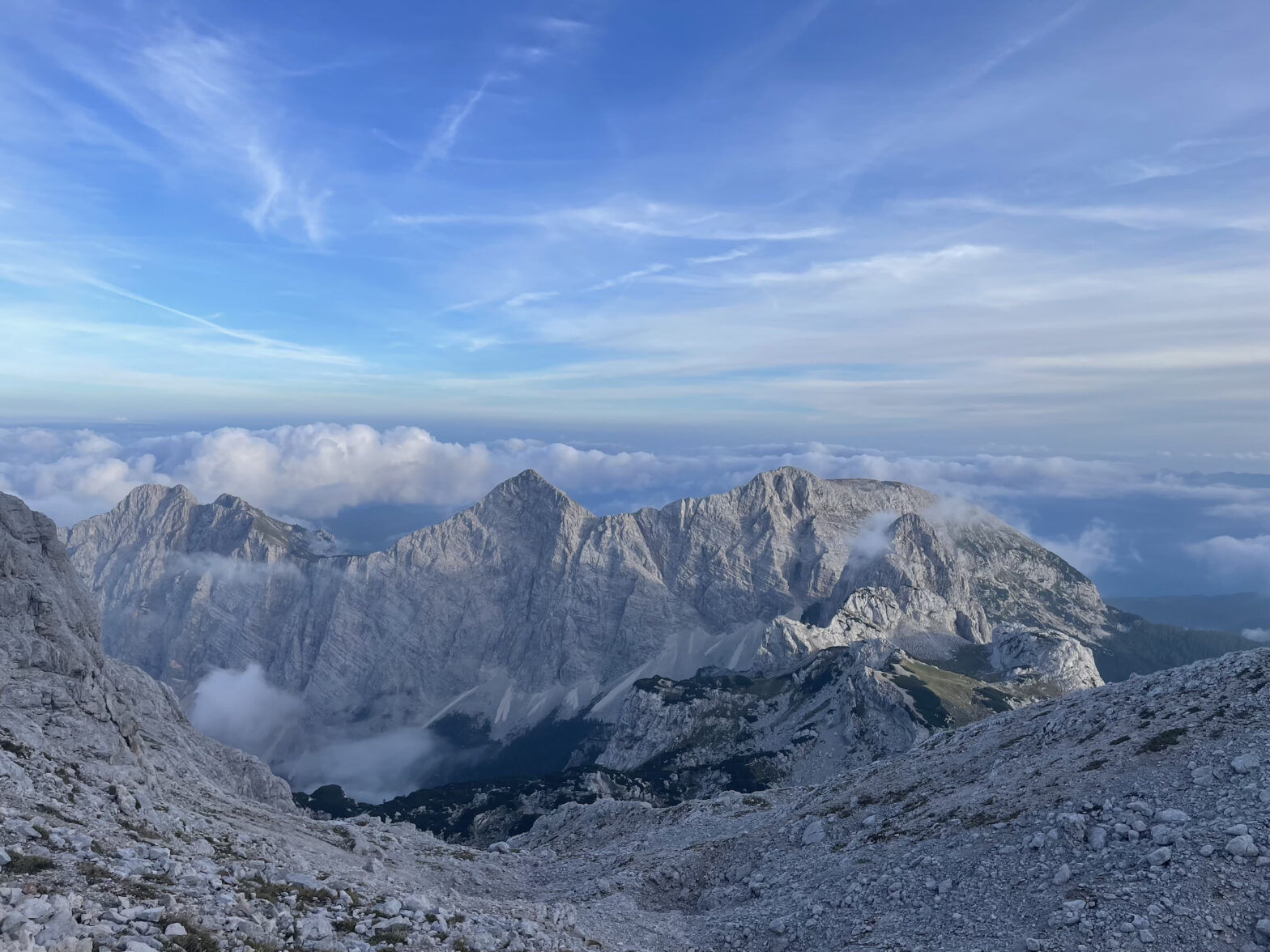 Вид на Словенские Альпы